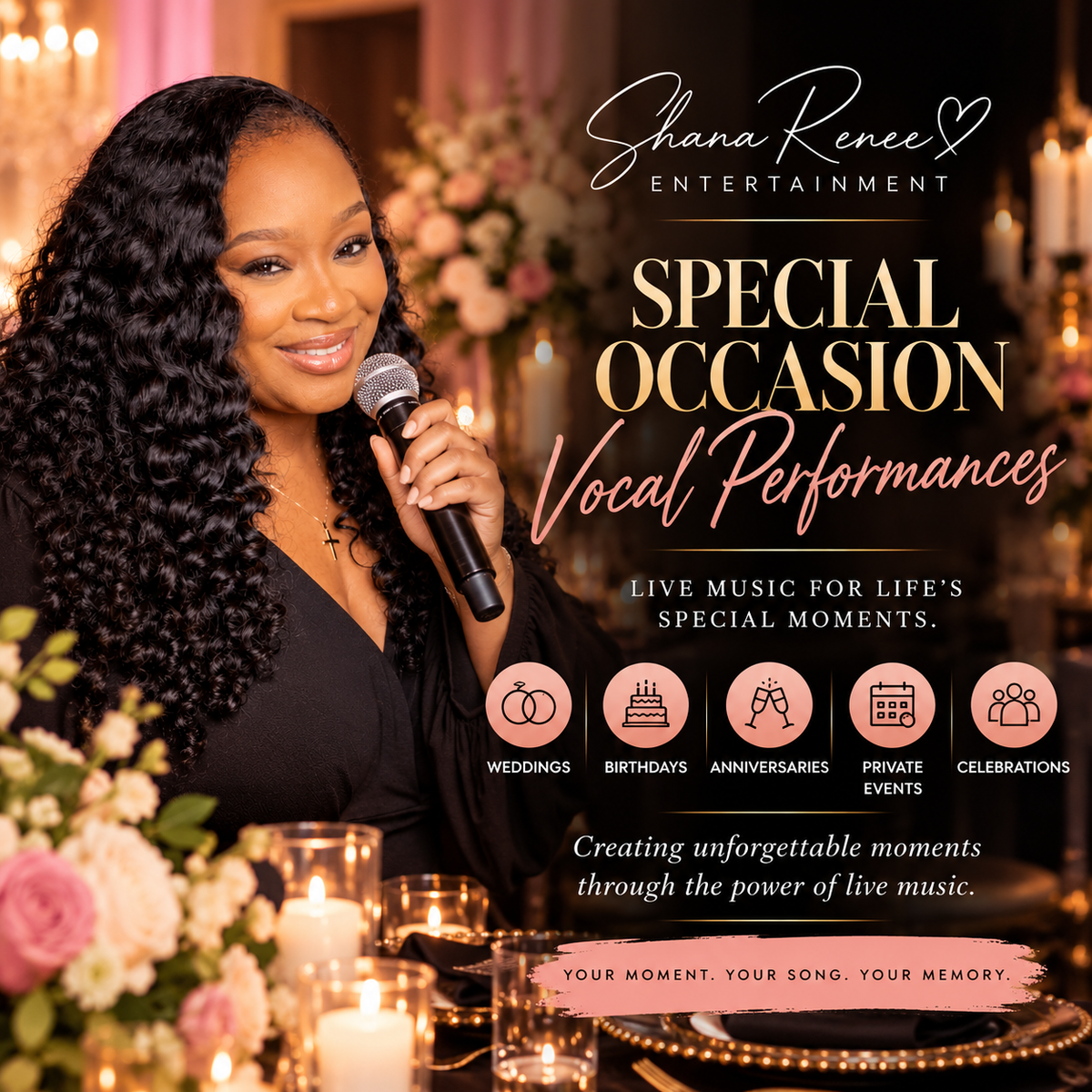 Special Occasion Vocal Performances