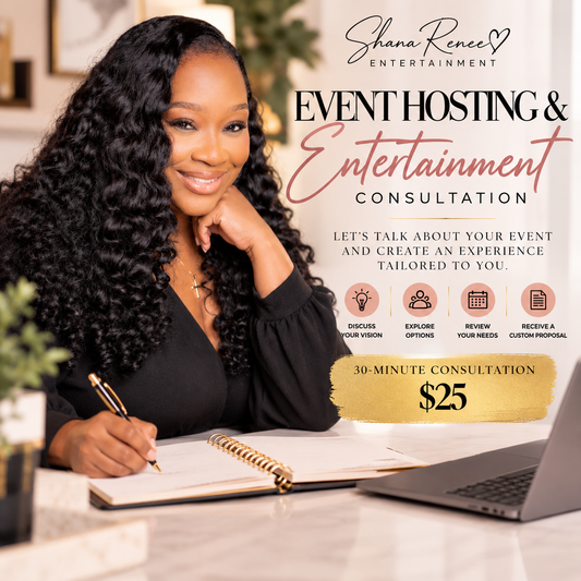 Event Hosting & Entertainment Consultation